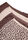 Womens 3pk Brown Leopard Print Shorts Briefs