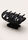 Womens Matt Black XL Claw Clip