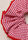 Womens Red Gingham Frill Scrunchie