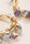 Womens Gold Small Beaded Hoop Earrings