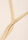 Womens Gold Y Snake Necklace