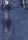 Womens Mid Blue Plain Straight Leg Ripped Jeans