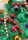 Womens Green 3D Christmas Tree Drop Earrings