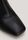 Womens Black PU Knee High Block Heel Boots