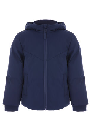 Younger Boys Navy Padded Jacket