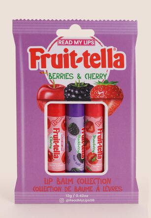 Womens 3pk Fruittella Lip Balms