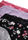 Womens 3pk Black Floral Print High Cut Briefs