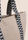 Womens Natural Canvas Shopper Tote Bag