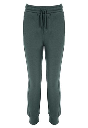 Older Boys Green Plain Fashion Joggers