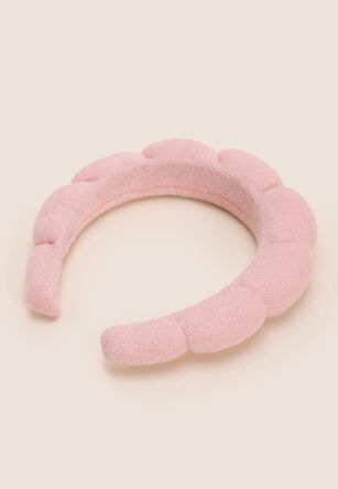 Womens Pink Spa Cloud Headband
