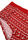 Womens Red Fairisle Print Brief Shorts