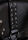 Womens Black Crinkle Messenger Bag