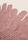 Womens Pink Chenille Gloves